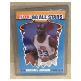 Michael Jordan 1990 fleer all stars  basketball