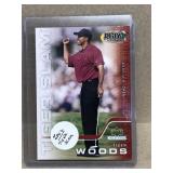 Tiger Woods upper deck 2002  golf card