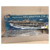 USS Saratoga aircraft carrier 1/542 scale model