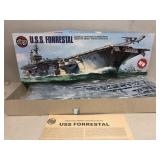 USS Forrestal Super carrier 1/600 scale model