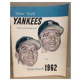 New York Yankees 1962 yearbook