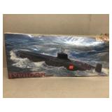 Soviet nuclear battleship submarine model kit o