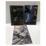 Batman Arkham asylum, the dark Knight returns,