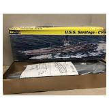 USS Saratoga 1/542 scale model kit