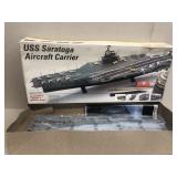 USS Saratoga aircraft carrier model kit 1/ 720