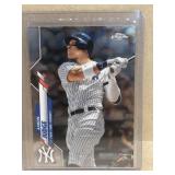 2000 Aaron Judge Topps chrome baseball card