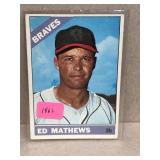 Eddie Matthews 1966 Topps  baseball card