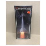 Three stage fairy rocket 1/288 scale model