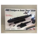 HMS trafalgar versus Soviet Oscar model kit