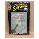 DC comics the adventures of Superman back from
