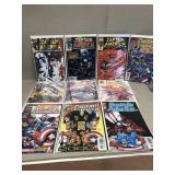 Marvel comics captain America lot of 10 comic