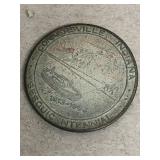 2-1963 Connersville Indiana commemorative coin