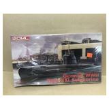 German World War II submarine 1/350th scale