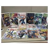 Captain America marvel comics group of 15