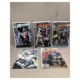 DC comics robin issue one through five