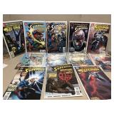 The adventures of Superman DC comics lot of 12