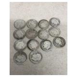 14- Silver 1947 Roosevelt dimes
