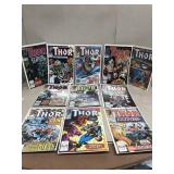 Thor Marvel comic group of 11