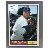 Ron fairly 1961TOPPS rookie baseball card Los