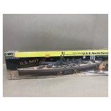 USS North Carolina model kit unopened