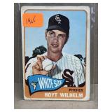 Hoyt Willhelm 1965TOPPS baseball card Chicago