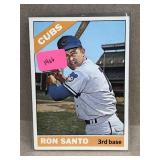 Ron Santo 1966 Topps  baseball card Chicago cubs