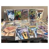Superman DC comic group of 19