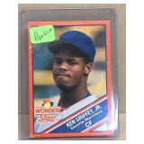 Ken Griffey Junior wonder bread rookie baseball