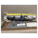 USS Long Beach battleship model kit