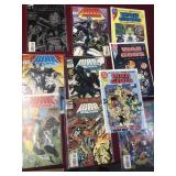 War machine and war of gods Marvel and DC comics
