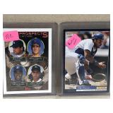 Mike Piazza Topps prospect rookie card and score