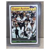Walter Payton 1981TOPPS super action football card