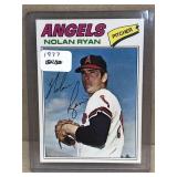 Nolan Ryan 1977 Topps  baseball card