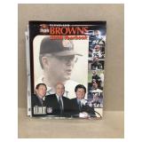 Cleveland Browns 1999 football yearbook