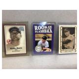 3 Mickey Mantle baseball cards