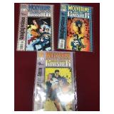 Wolverine in the punisher marvel comics mini
