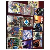 Group of comic books fantastic four, Superman,