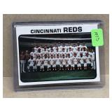 Cincinnati Reds 1973 Topps  team baseball card