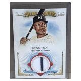 New York Yankees Stanton game use memorabilia