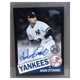 Adam Ottavino 2020 autographed Topps baseball card