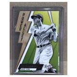 Joe DiMaggio leather and lumber baseball card 2019