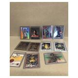 Group of basketball cards Steven curry, Tracy