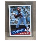 Kirby Puckett 1985 Topps  rookie baseball card