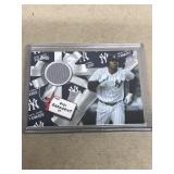 De de Gregorius 2019 relic card