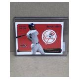 Derek Jeter 2001 fleer lumber company card