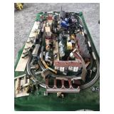 Train set and village
