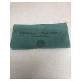 Fayette Bank Connersville Indiana bank bag