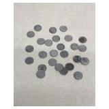 26-1943 steel wheat pennies