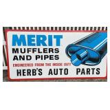 Merit Mufflers and pipes herbs auto parts