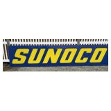 Sunoco, 12ft. long, metal frame w/plastic letters